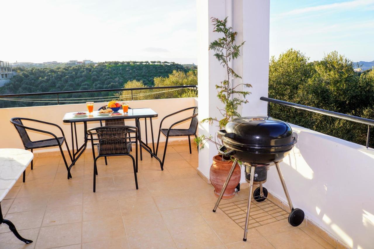 Olive Tree Hillside Apartment ستالوس المظهر الخارجي الصورة