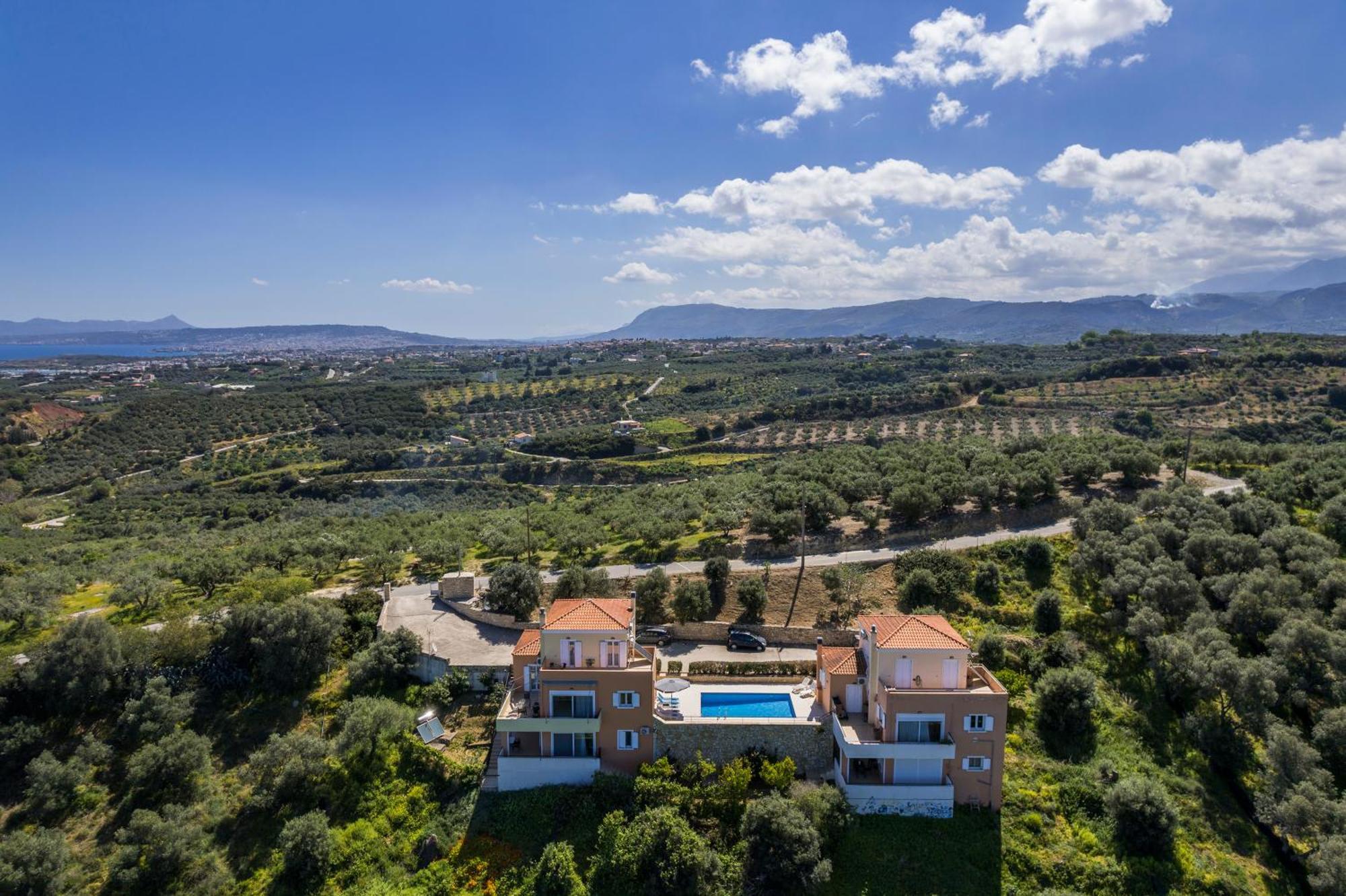 Olive Tree Hillside Apartment ستالوس المظهر الخارجي الصورة