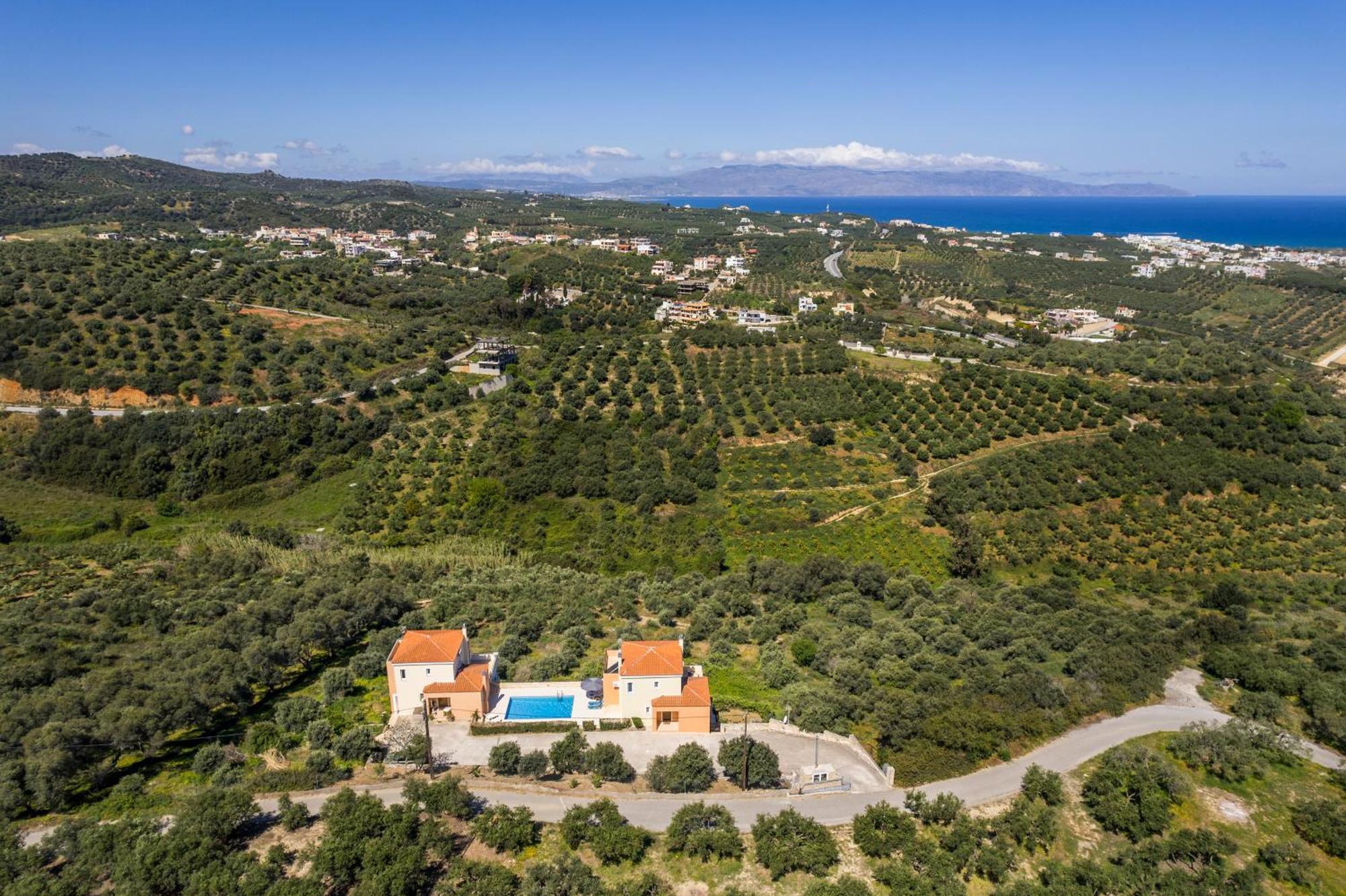 Olive Tree Hillside Apartment ستالوس المظهر الخارجي الصورة