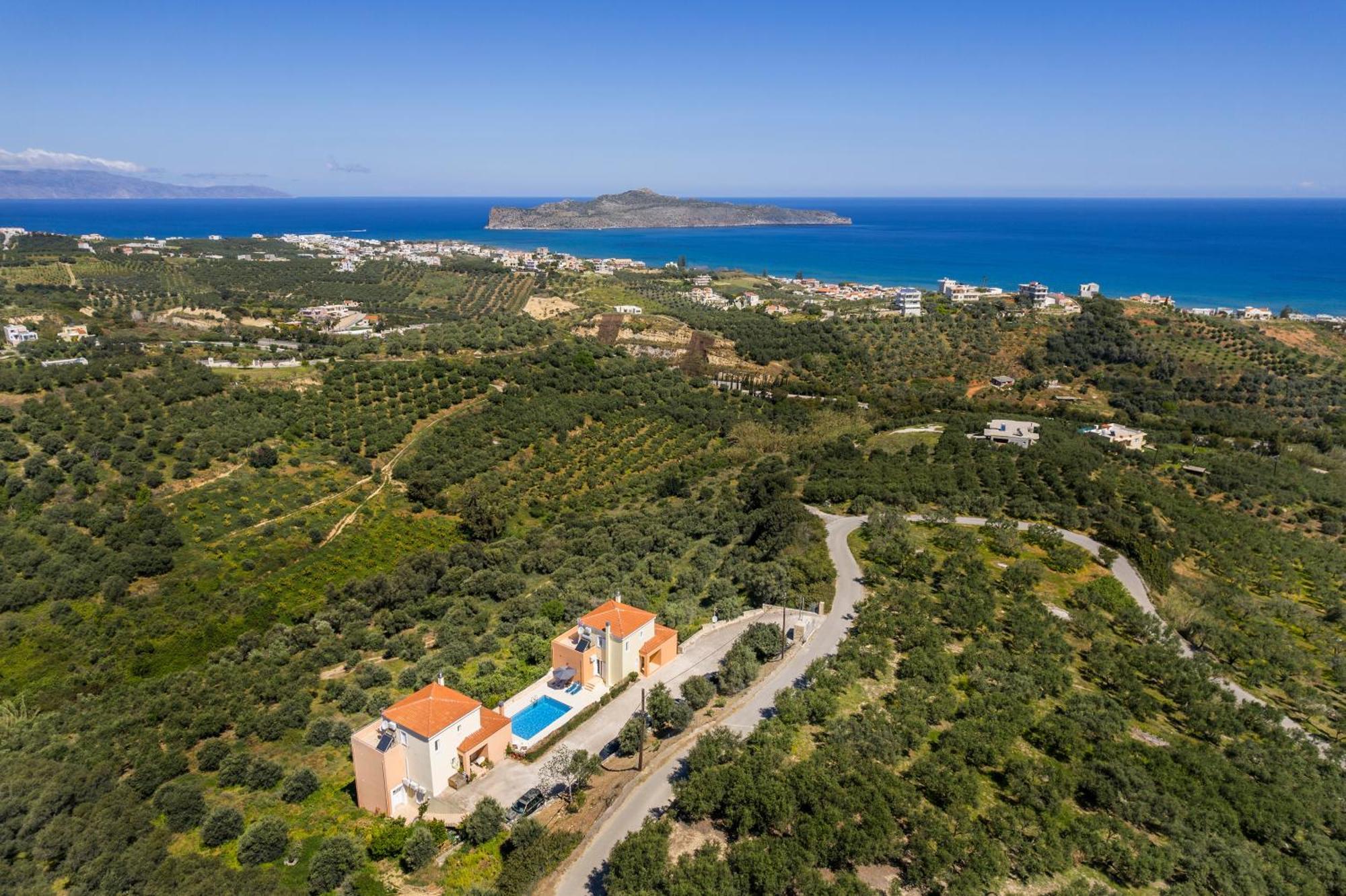 Olive Tree Hillside Apartment ستالوس المظهر الخارجي الصورة