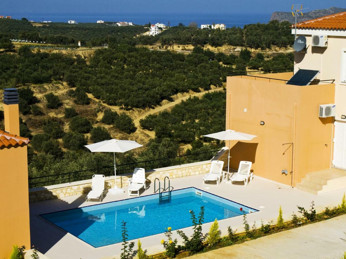 Olive Tree Hillside Apartment ستالوس المظهر الخارجي الصورة